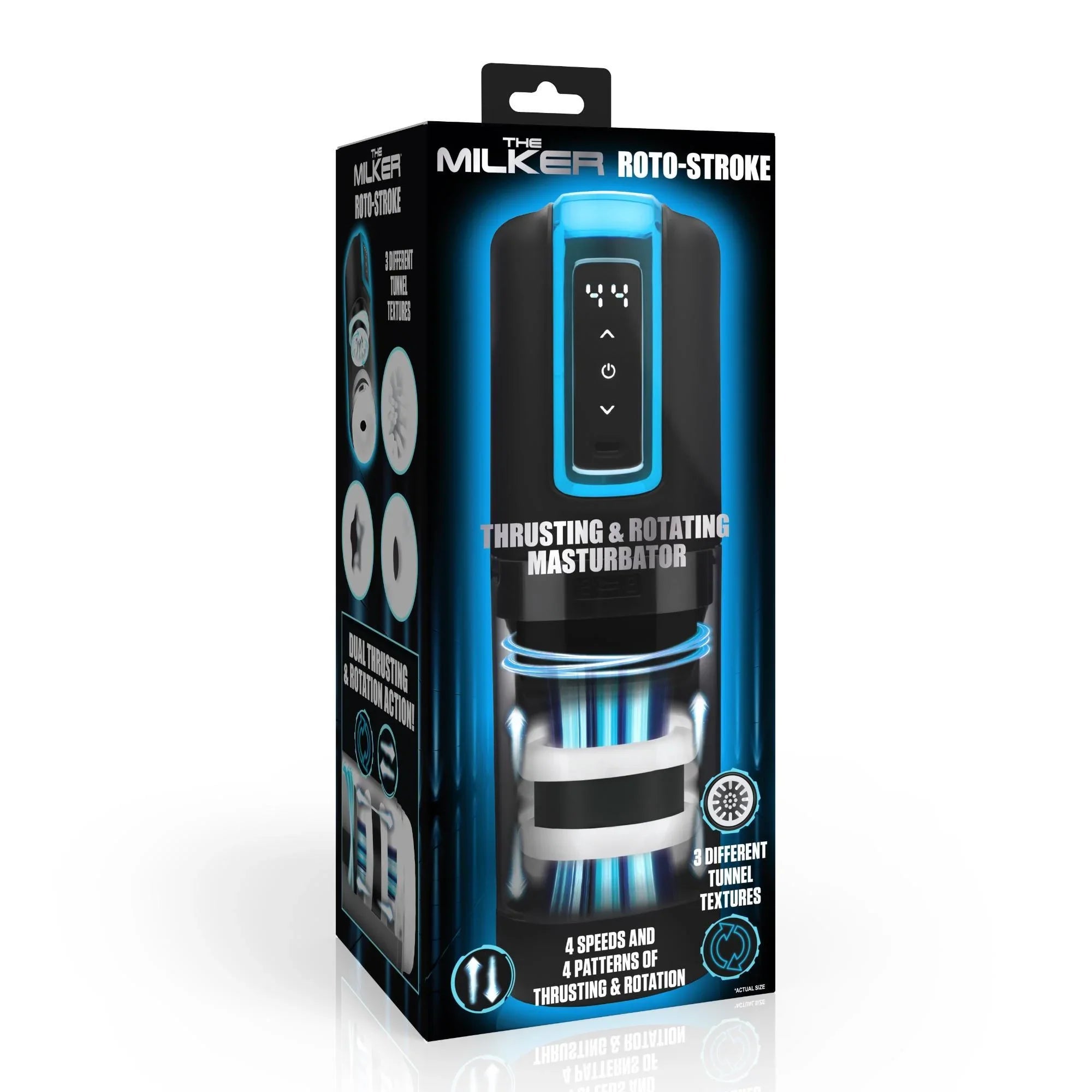 The Milker Thrusting & Rotating Masturbator - Buy At Luxury Toy X - Free 3-Day Shipping