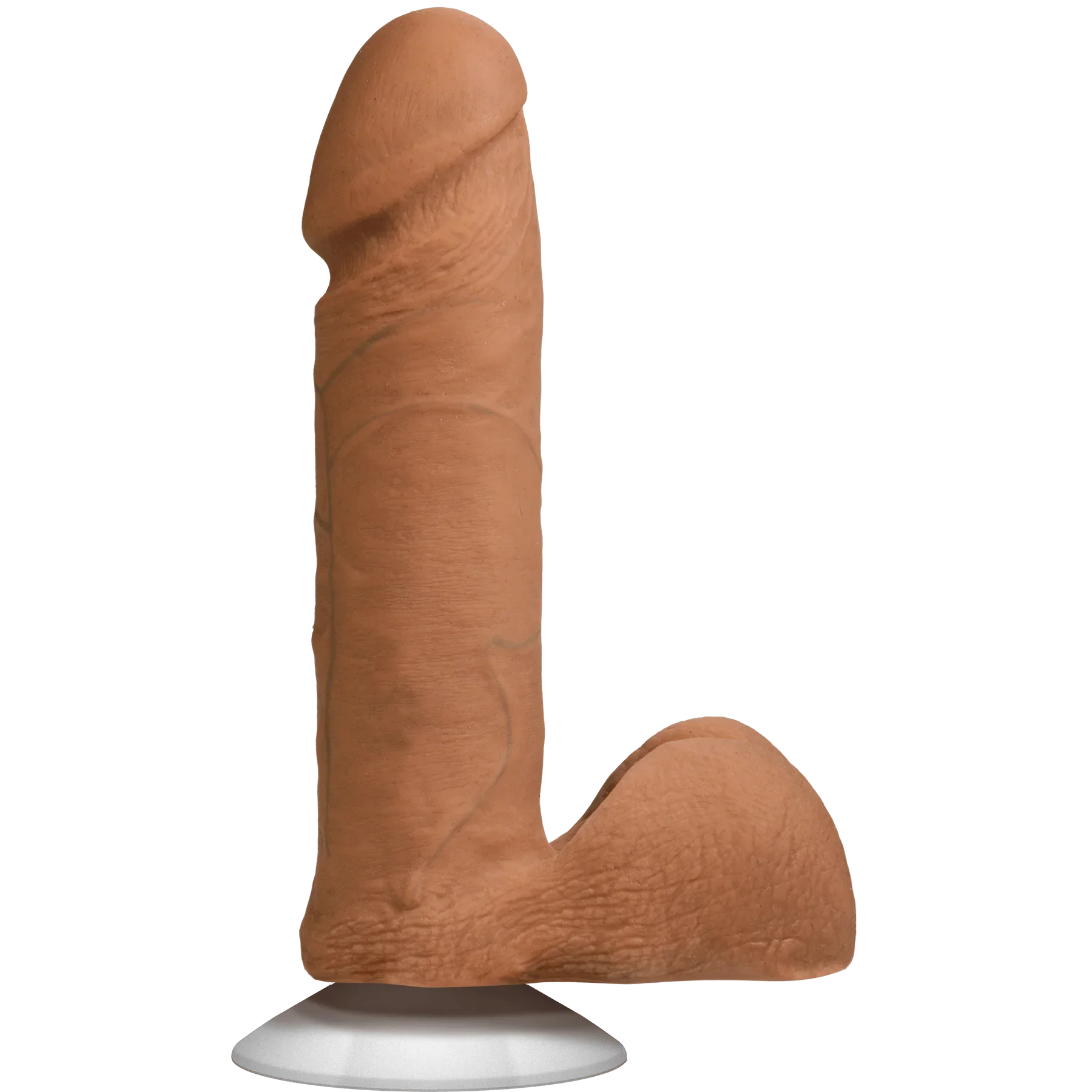 The Realistic Cock - With Removable Vac-U-Lock Suction Cup - ULTRASKYN - 6 Inch (with balls) - Buy At Luxury Toy X - Free 3-Day Shipping