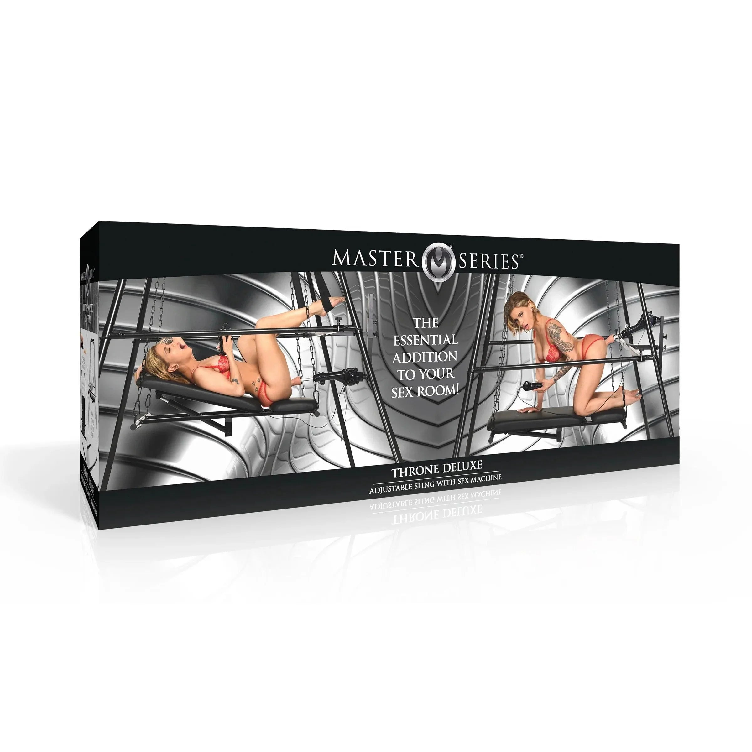 Throne Deluxe Adjustable Sling With Sex Machine - Buy At Luxury Toy X - Free 3-Day Shipping