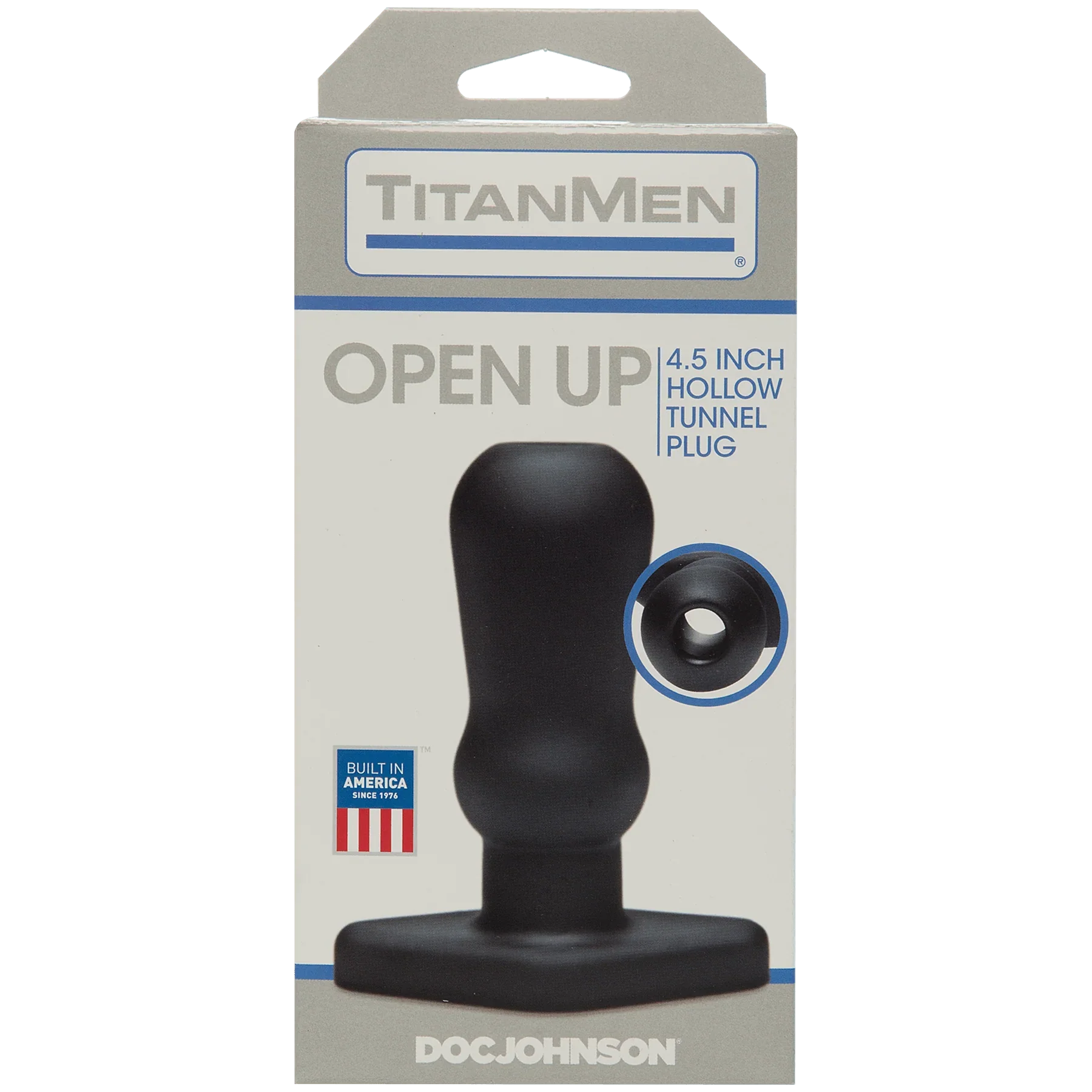 TitanMen - Open Up Hollow Tunnel Anal Plug - Buy At Luxury Toy X - Free 3-Day Shipping
