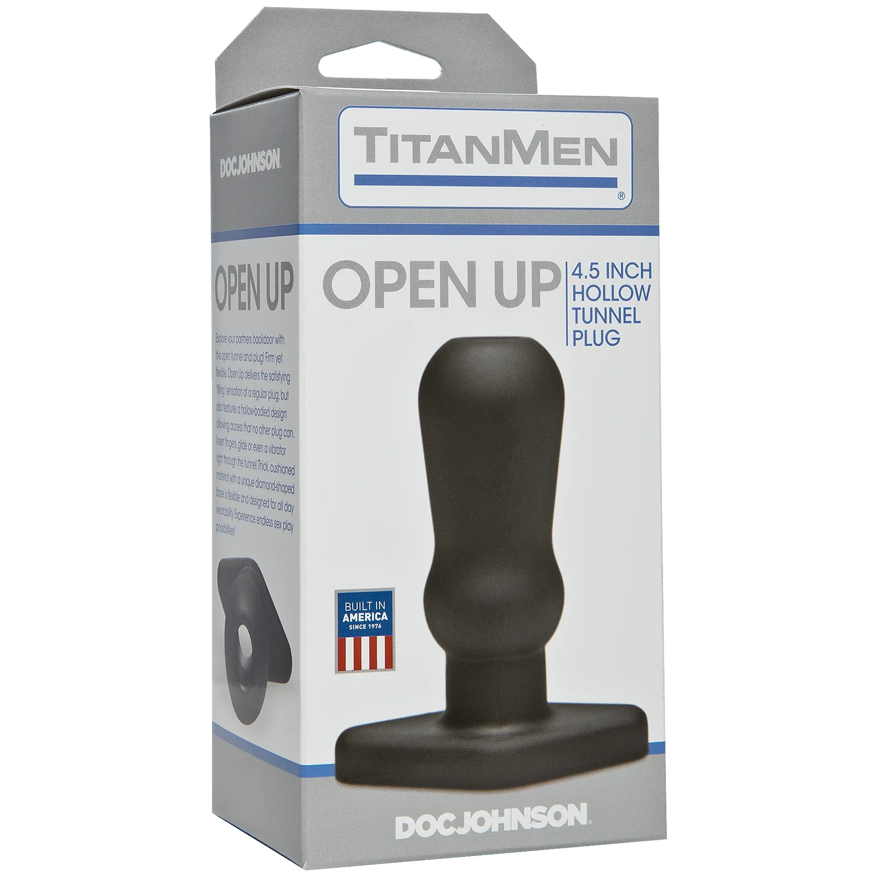 TitanMen - Open Up Hollow Tunnel Anal Plug - Buy At Luxury Toy X - Free 3-Day Shipping