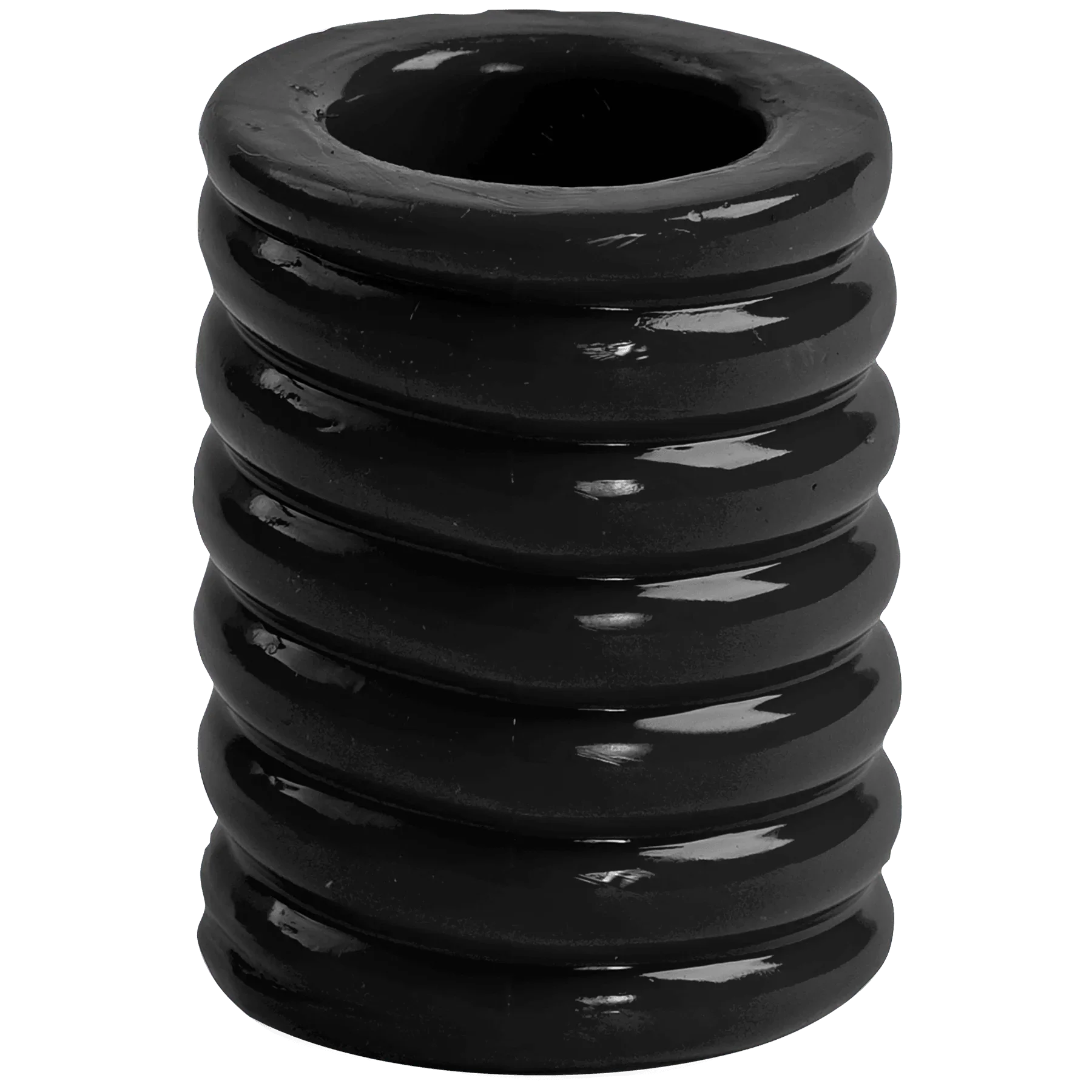TitanMen Ribbed Stretch-To-Fit Cock Cage - Buy At Luxury Toy X - Free 3-Day Shipping
