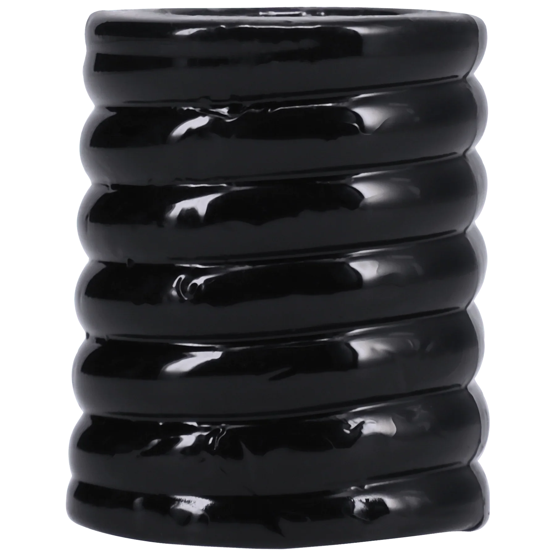 TitanMen Ribbed Stretch-To-Fit Cock Cage - Buy At Luxury Toy X - Free 3-Day Shipping