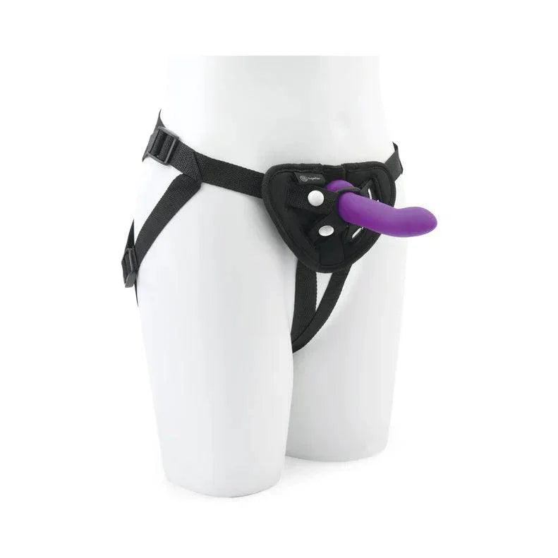 Together Duo 2-Piece 5 / 7 in. Silicone Dildo & Harness Set - Buy At Luxury Toy X - Free 3-Day Shipping