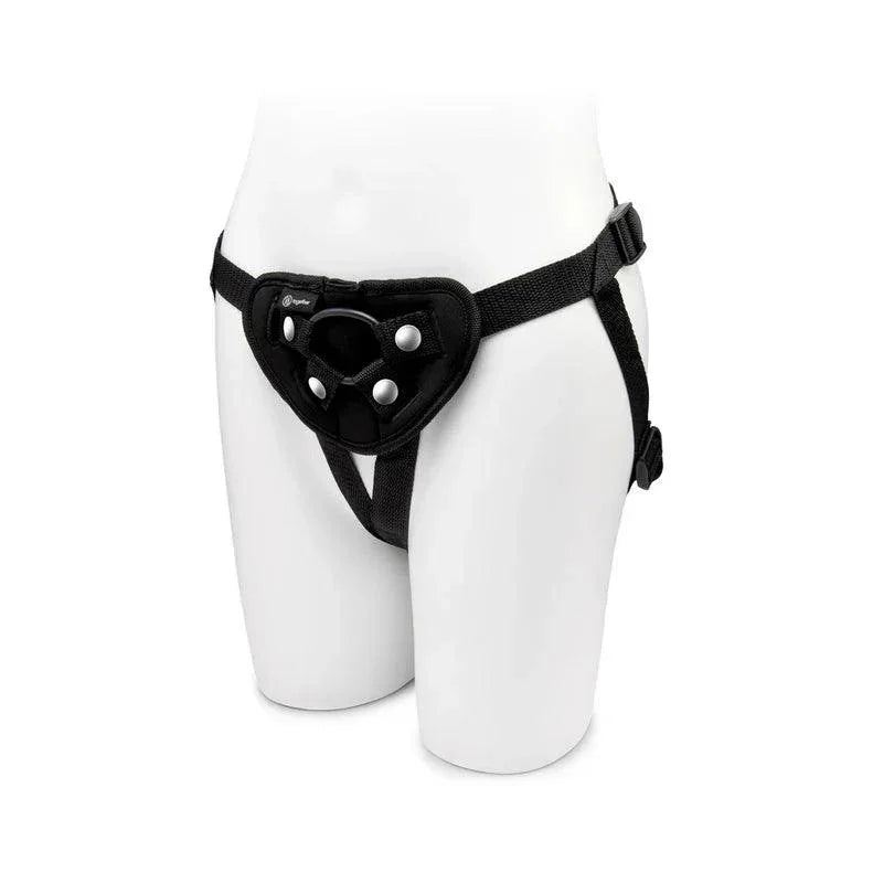 Together Duo 2-Piece 5 / 7 in. Silicone Dildo & Harness Set - Buy At Luxury Toy X - Free 3-Day Shipping