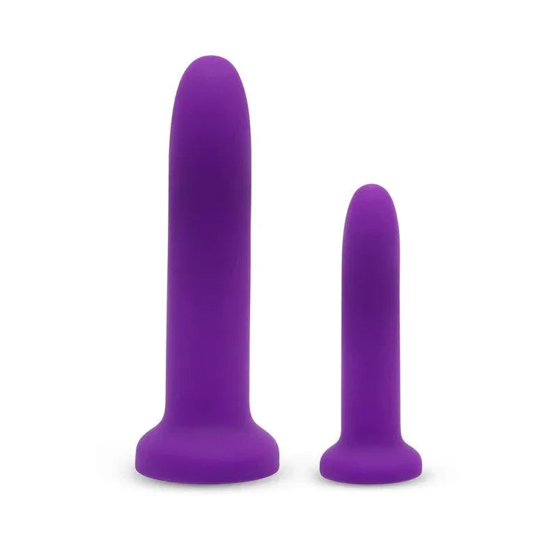 Together Duo 2-Piece 5 / 7 in. Silicone Dildo & Harness Set - Buy At Luxury Toy X - Free 3-Day Shipping