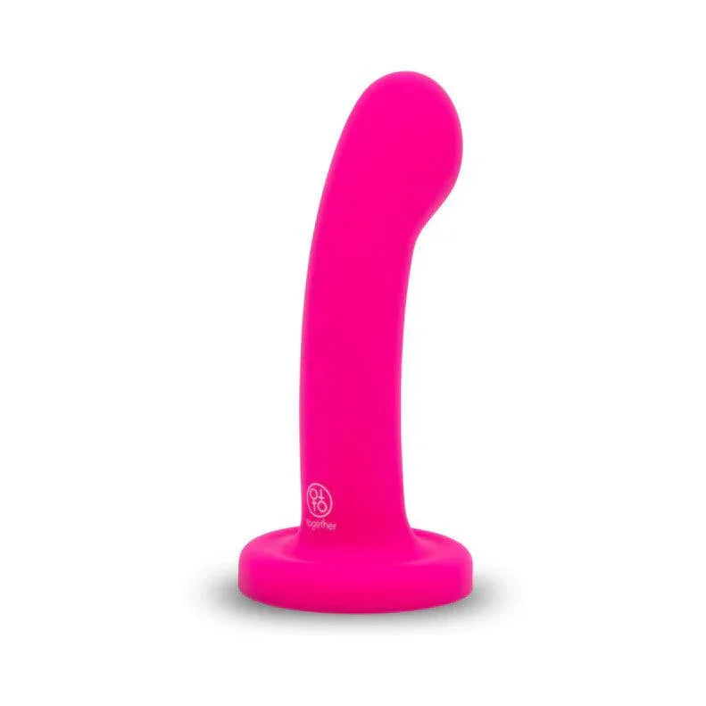 Together Pop 5 in. Silicone Dildo and Harness Set Pink - Buy At Luxury Toy X - Free 3-Day Shipping
