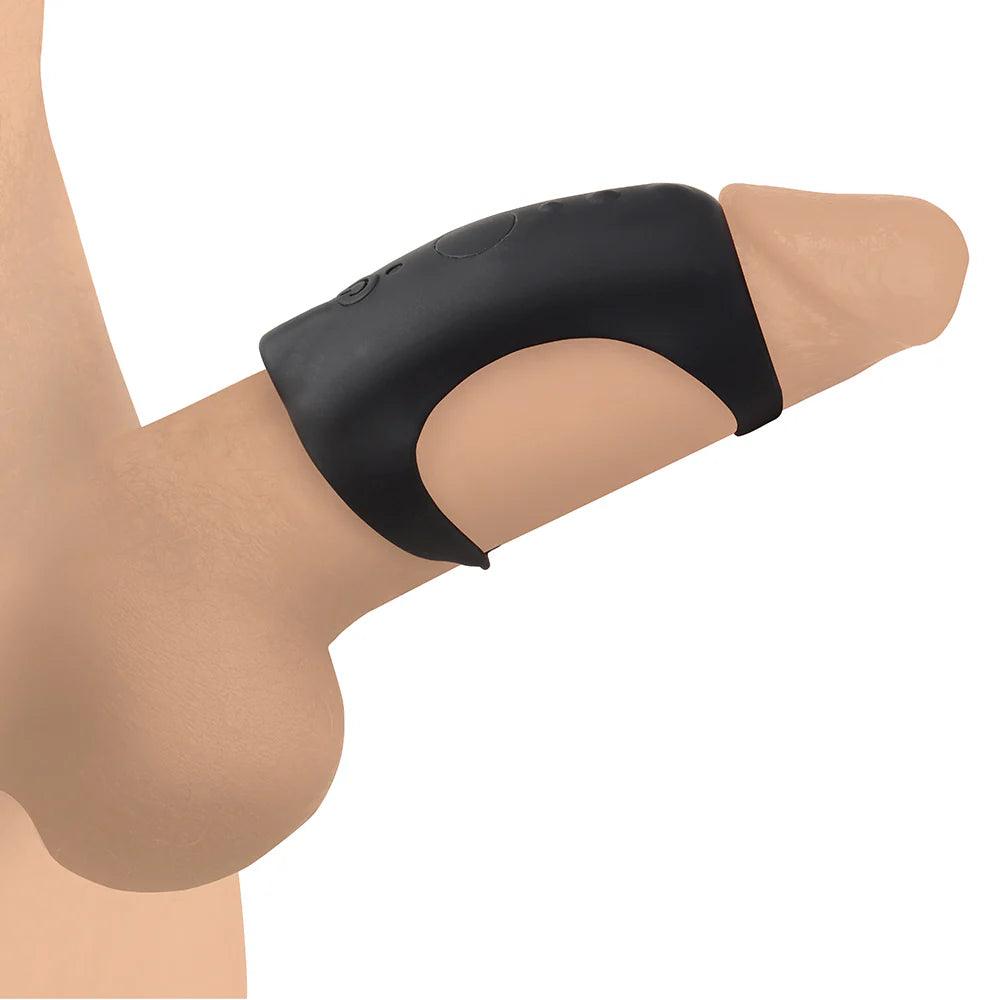 Trinity Men 7X G-Shaft Silicone Rechargeable Cock Ring with Remote Control - Buy At Luxury Toy X - Free 3-Day Shipping