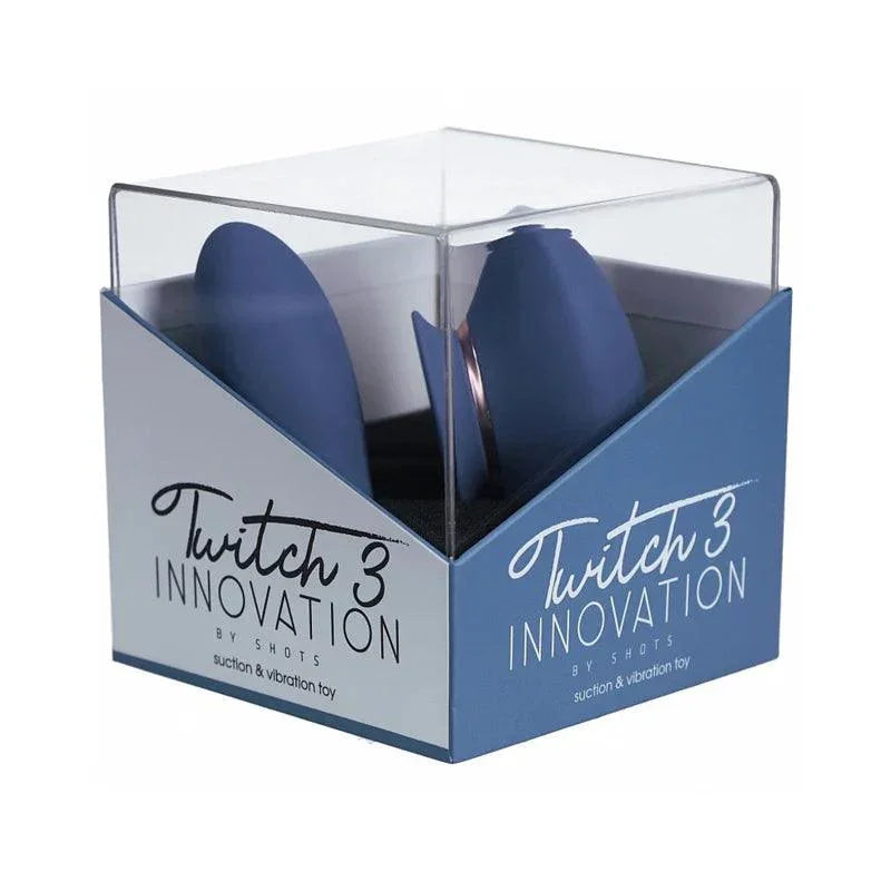 Twitch 3 Silicone Rechargeable Vibrator & Suction - Buy At Luxury Toy X - Free 3-Day Shipping