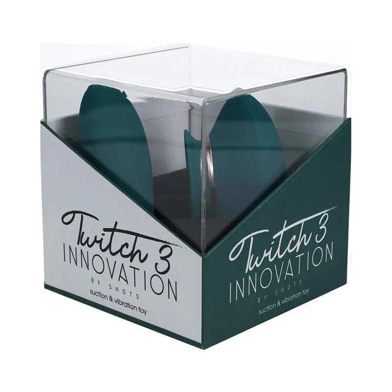 Twitch 3 Silicone Rechargeable Vibrator & Suction - Buy At Luxury Toy X - Free 3-Day Shipping