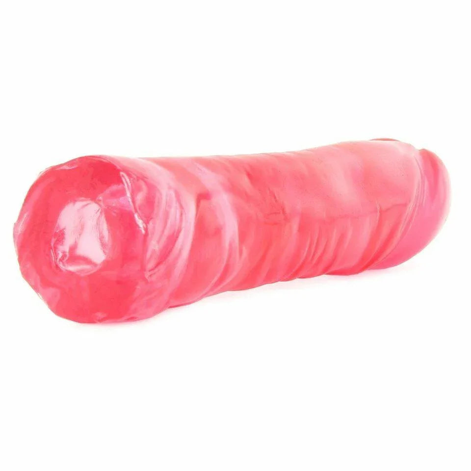 Vac-U-Lock - 8 Inch Pink Dong - Crystal Jellies - Buy At Luxury Toy X - Free 3-Day Shipping