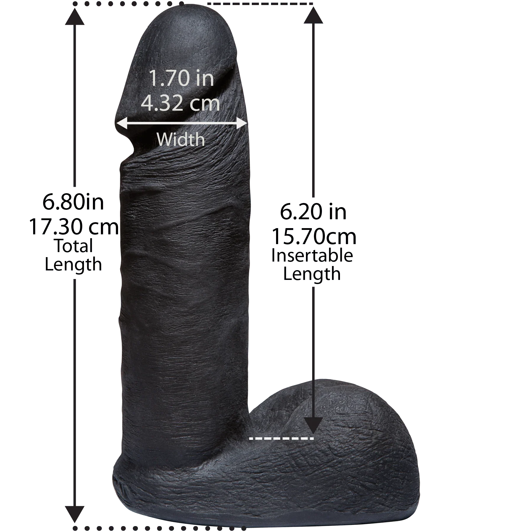 Vac-U-Lock CodeBlack - ULTRASKYN Cock - Buy At Luxury Toy X - Free 3-Day Shipping
