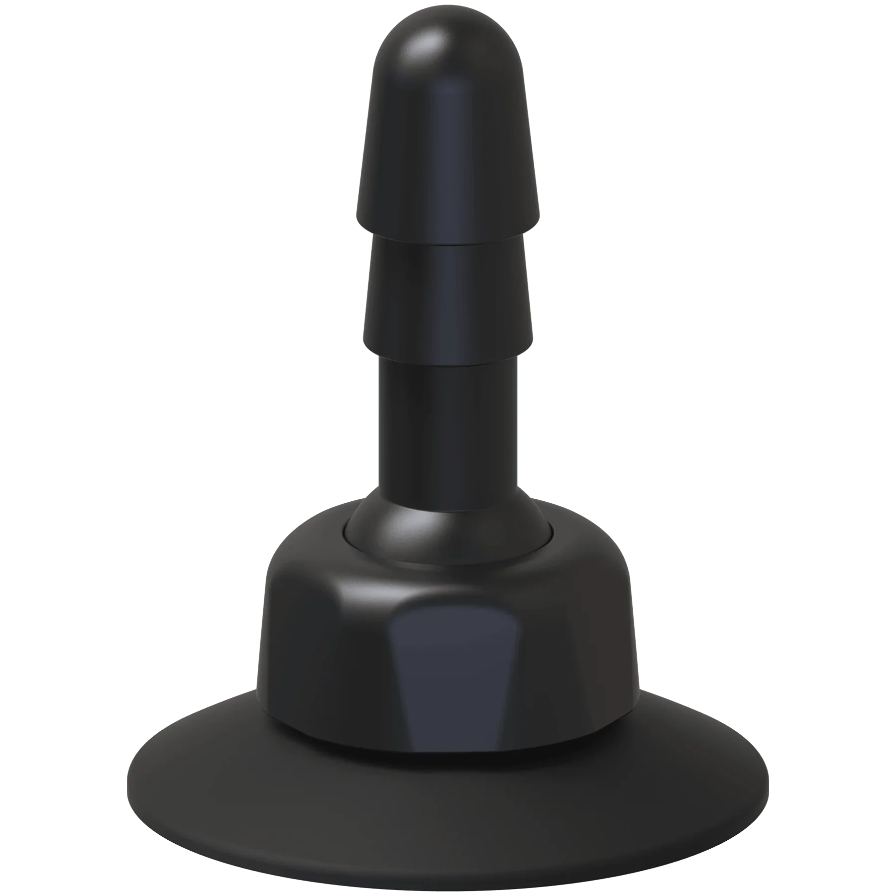 Vac U Lock Deluxe 360 Swivel Suction Cup Plug Black - Buy At Luxury Toy X - Free 3-Day Shipping