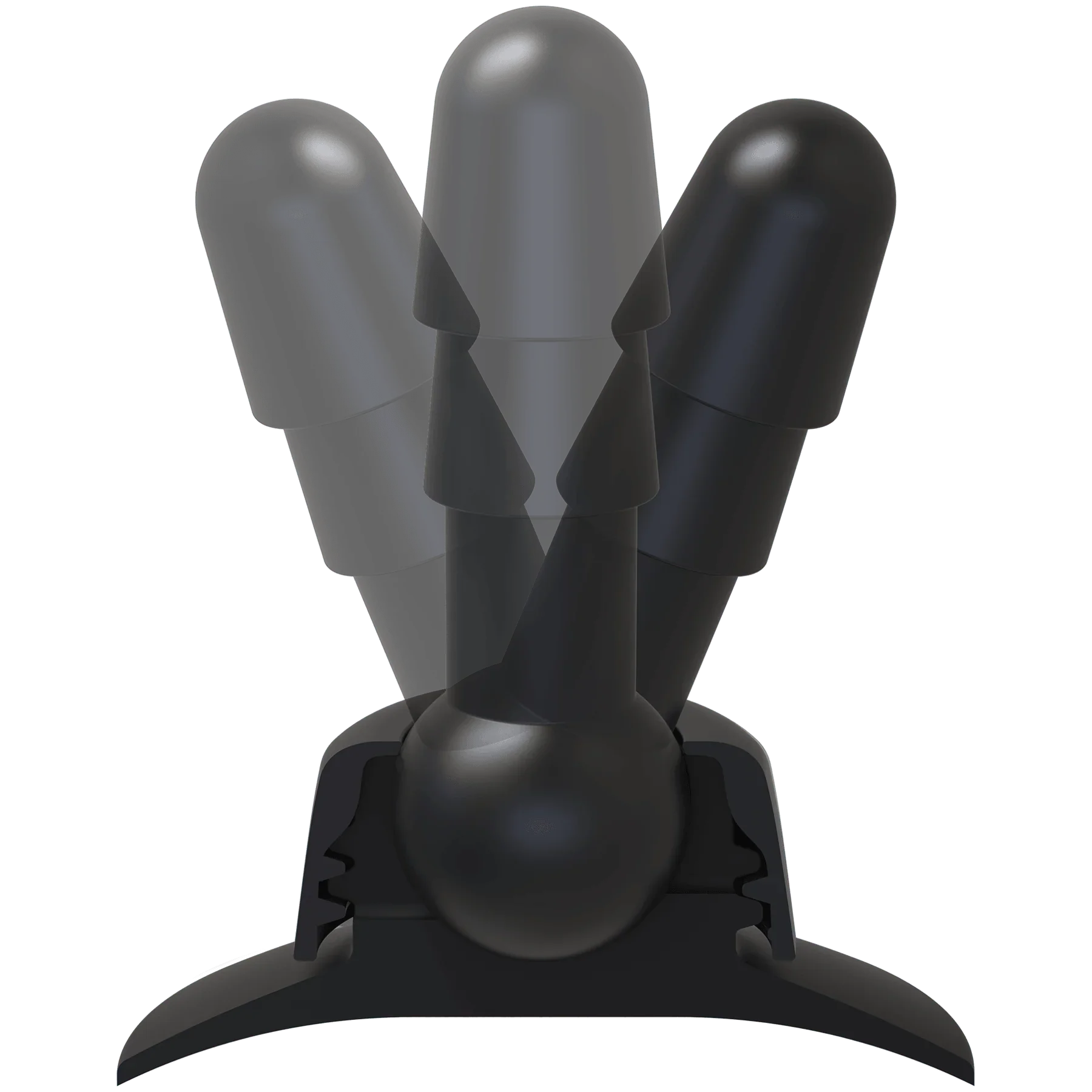Vac U Lock Deluxe 360 Swivel Suction Cup Plug Black - Buy At Luxury Toy X - Free 3-Day Shipping