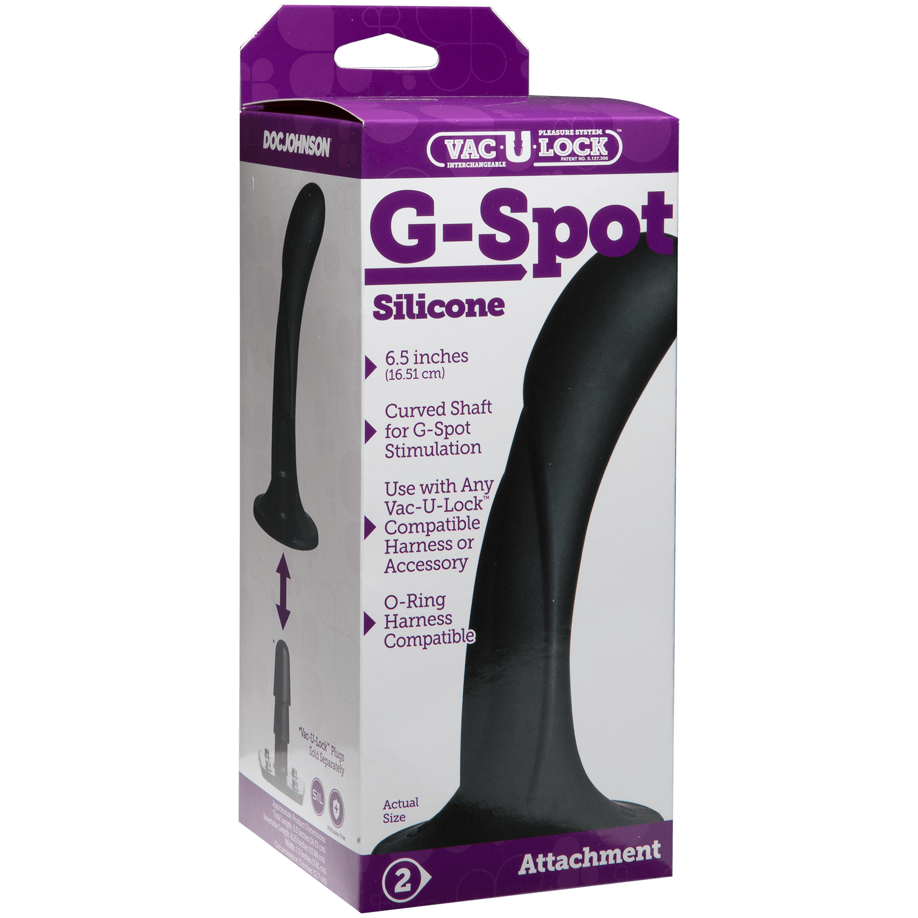 Vac-U-Lock - G-Spot - Silicone - Buy At Luxury Toy X - Free 3-Day Shipping