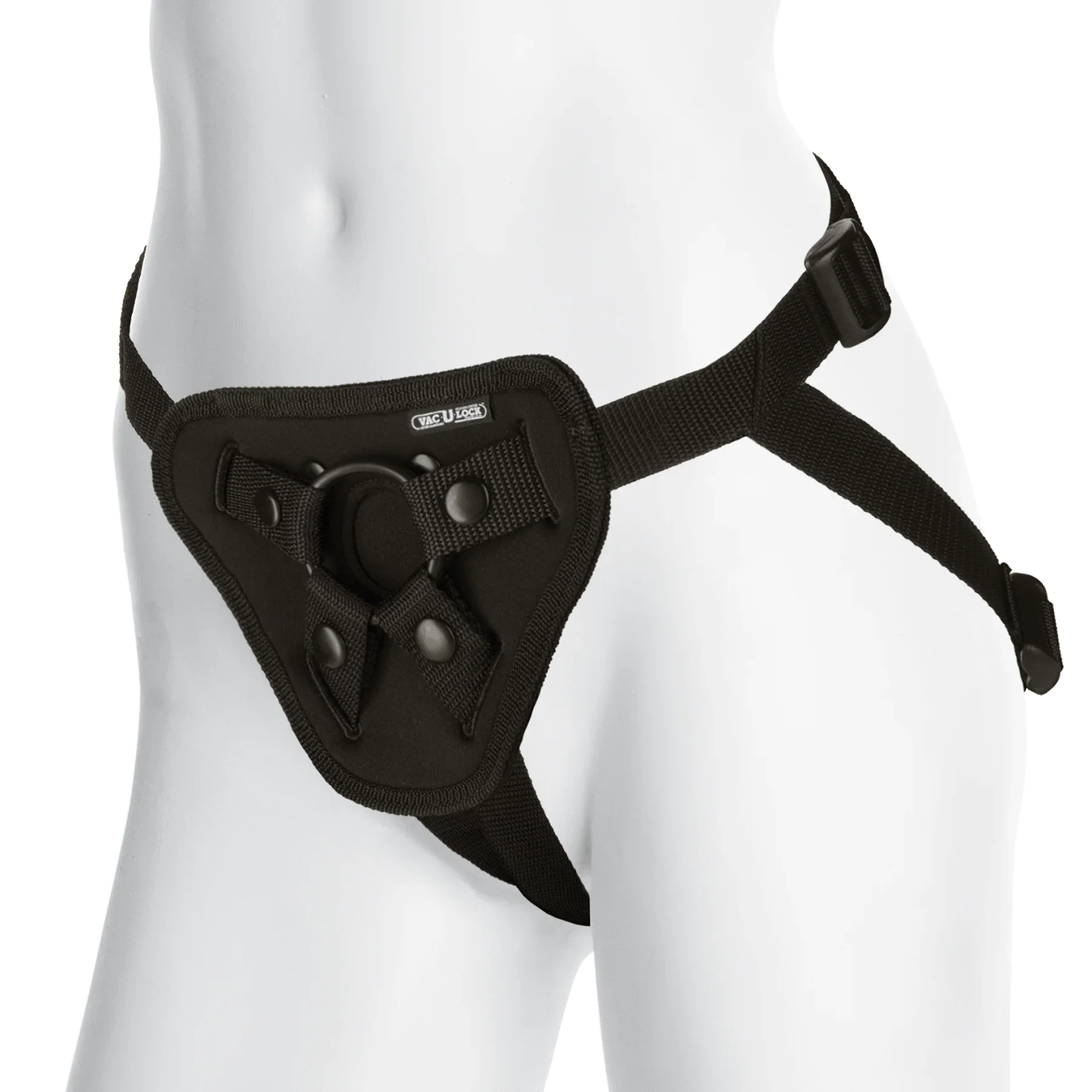 Vac-U-Lock Platinum - Luxe Harness - With Plug - Buy At Luxury Toy X - Free 3-Day Shipping