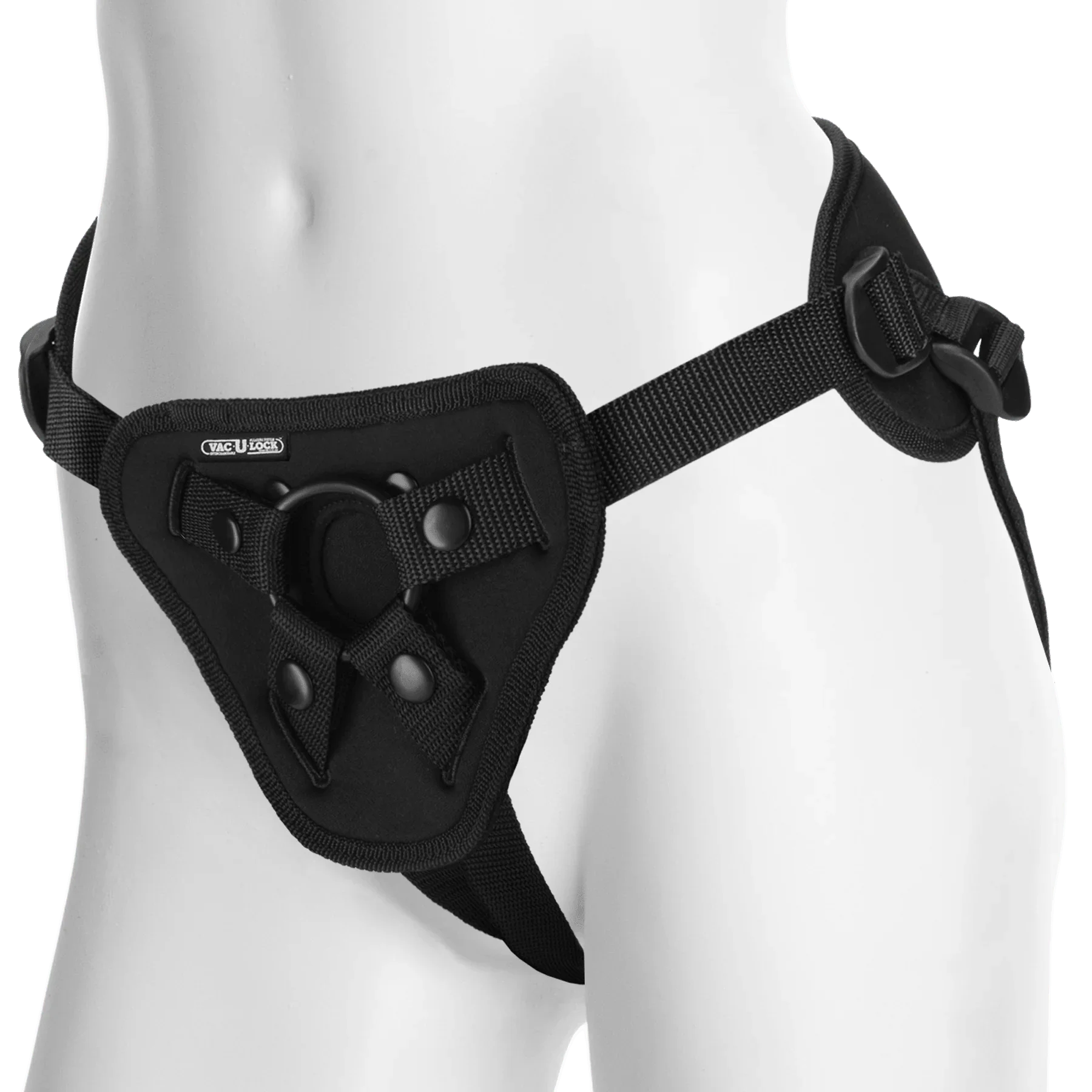 Vac-U-Lock - Supreme Harness With Vibrating Plug and Wireless Remote - Buy At Luxury Toy X - Free 3-Day Shipping