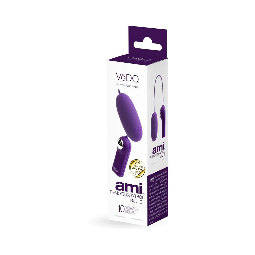 VeDO Ami Remote Control Silicone Bullet Vibrator - Buy At Luxury Toy X - Free 3-Day Shipping