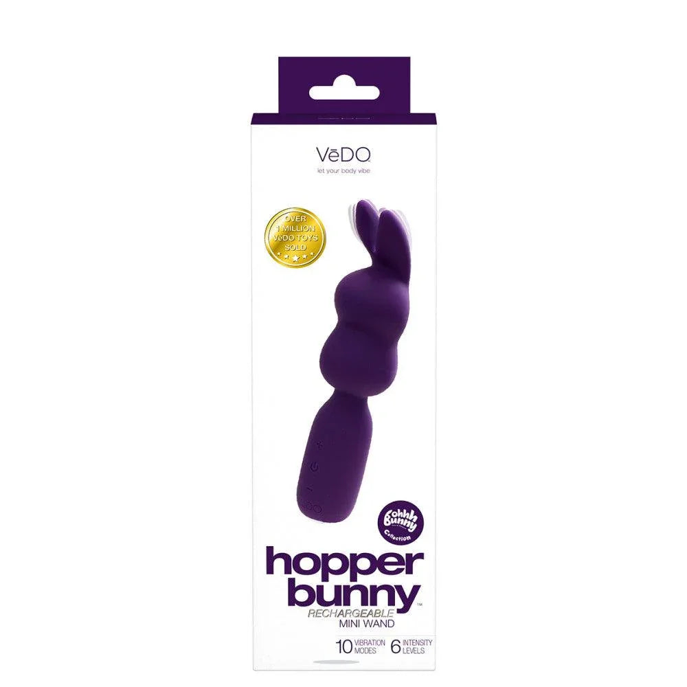 VeDO Hopper Bunny Rechargeable Silicone Mini Vibrator - Buy At Luxury Toy X - Free 3-Day Shipping