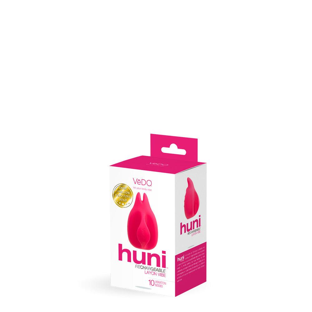 VeDO Huni Lay-On Silicone Vibrator - Buy At Luxury Toy X - Free 3-Day Shipping