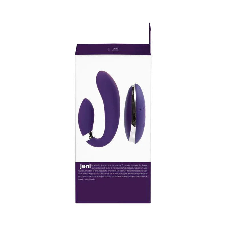 VeDO Jeni C-Shaped Dual Motor Vibe with Remote - Buy At Luxury Toy X - Free 3-Day Shipping