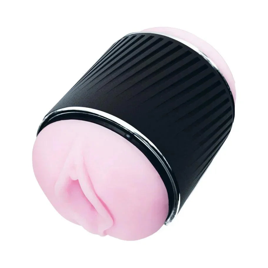 VeDO Jerk Masturbation Sleeve Black with Pink Sleeve VeDO Jerk Masturbation Sleeve Black with Pink Sleeve
