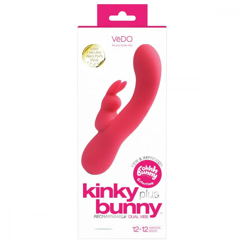 VeDO Kinky Bunny Plus Rabbit Vibe - Buy At Luxury Toy X - Free 3-Day Shipping