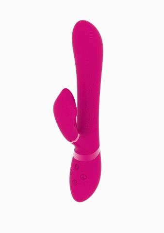 VIVE CHOU Rechargeable Silicone Rabbit Vibrator With Interchangeable Clitoral Sleeves - Buy At Luxury Toy X - Free 3-Day Shipping