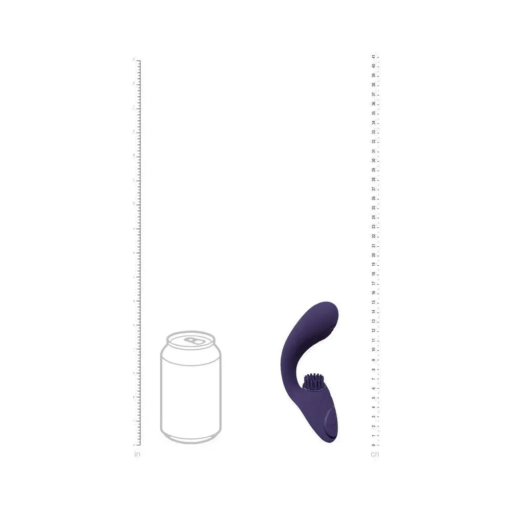 VIVE Gen Rechargeable Triple Motor G-Spot Vibrator with Pulse Wave and Vibrating Bristles - Buy At Luxury Toy X - Free 3-Day Shipping