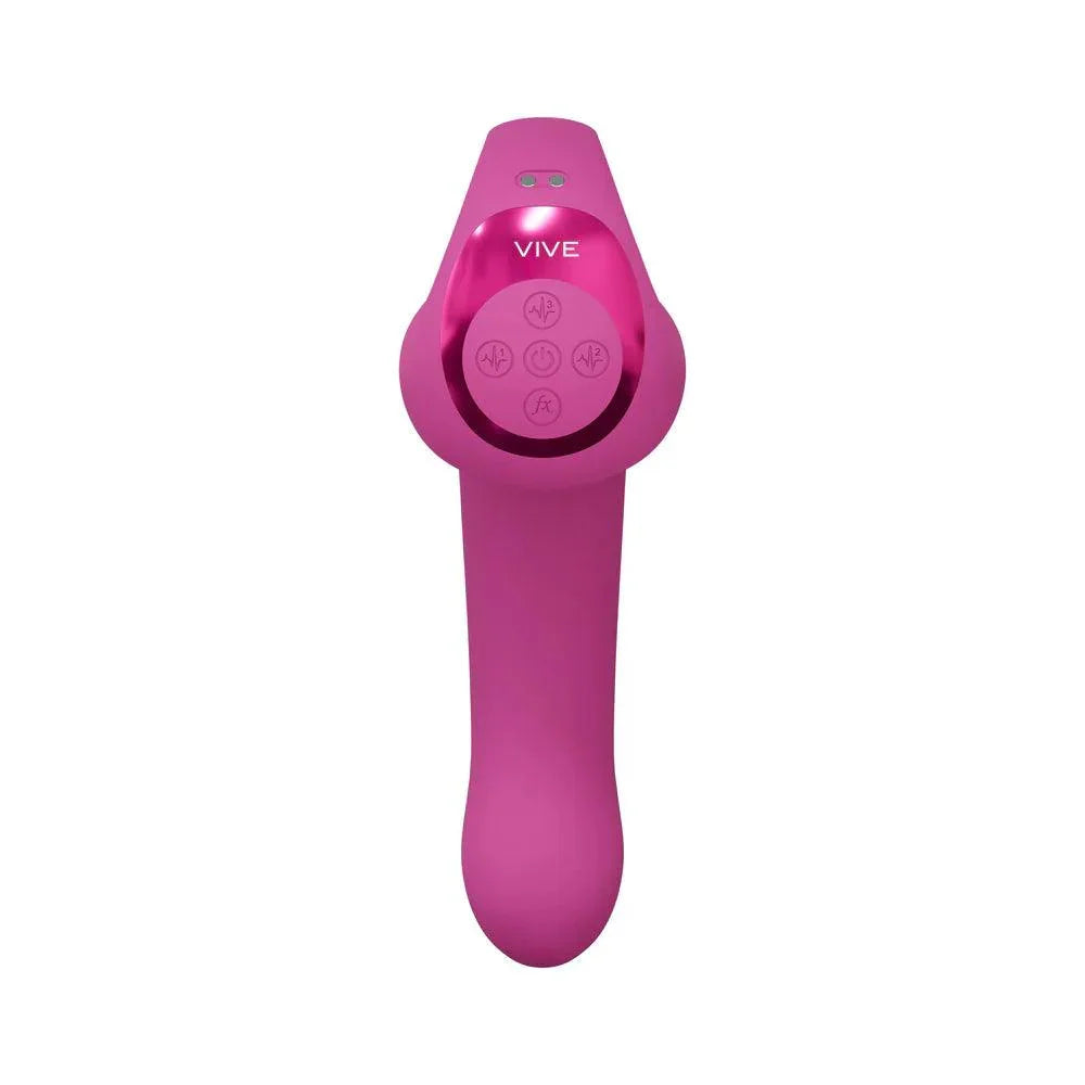 VIVE Riko Rechargeable Triple Motor Thumper with Advanced Finger Motion and Pulse Wave Stimulator - Buy At Luxury Toy X - Free 3-Day Shipping