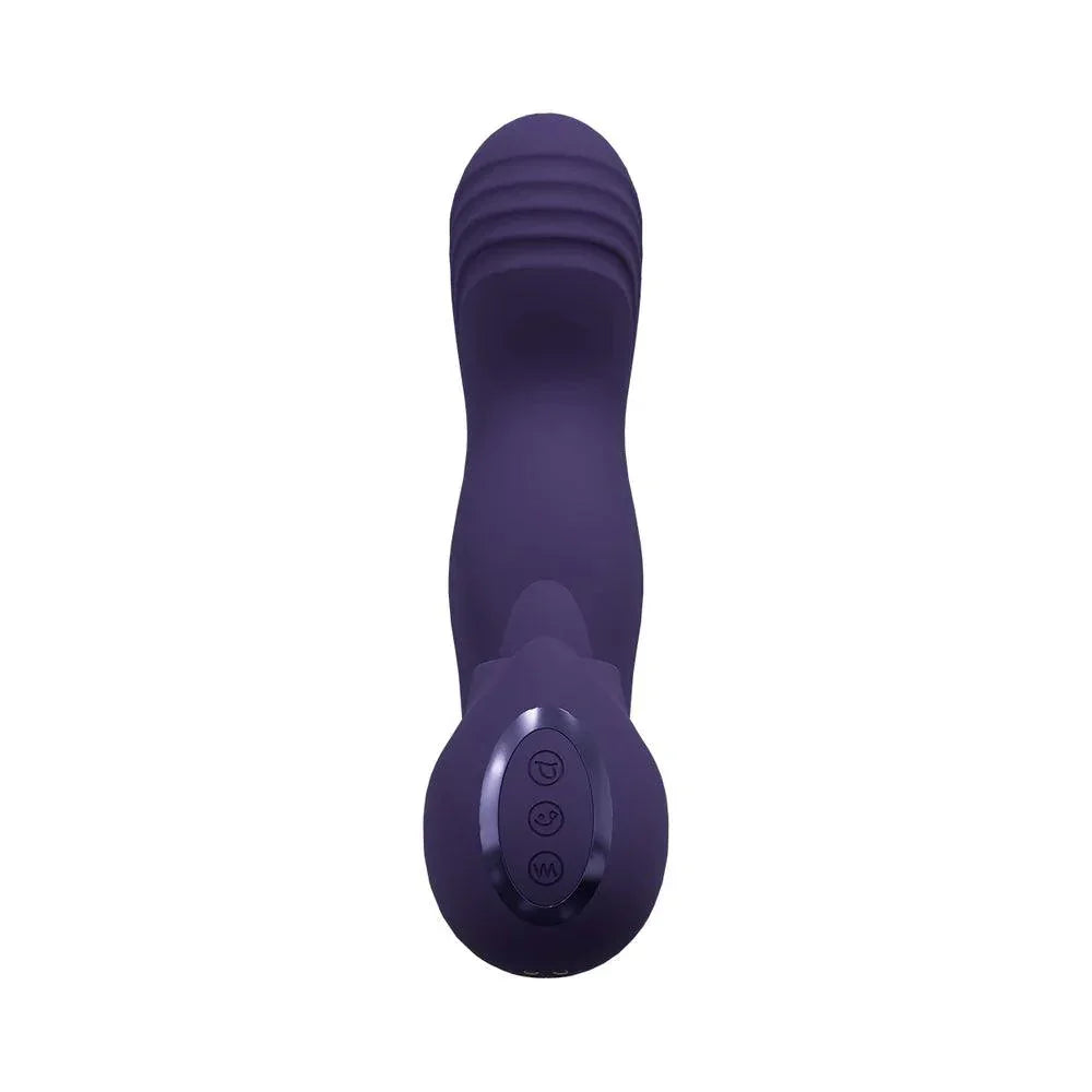 VIVE Yumi Rechargeable Triple Motor G-Spot Finger Motion Vibrator and Flickering Tongue Stimulator - Buy At Luxury Toy X - Free 3-Day Shipping