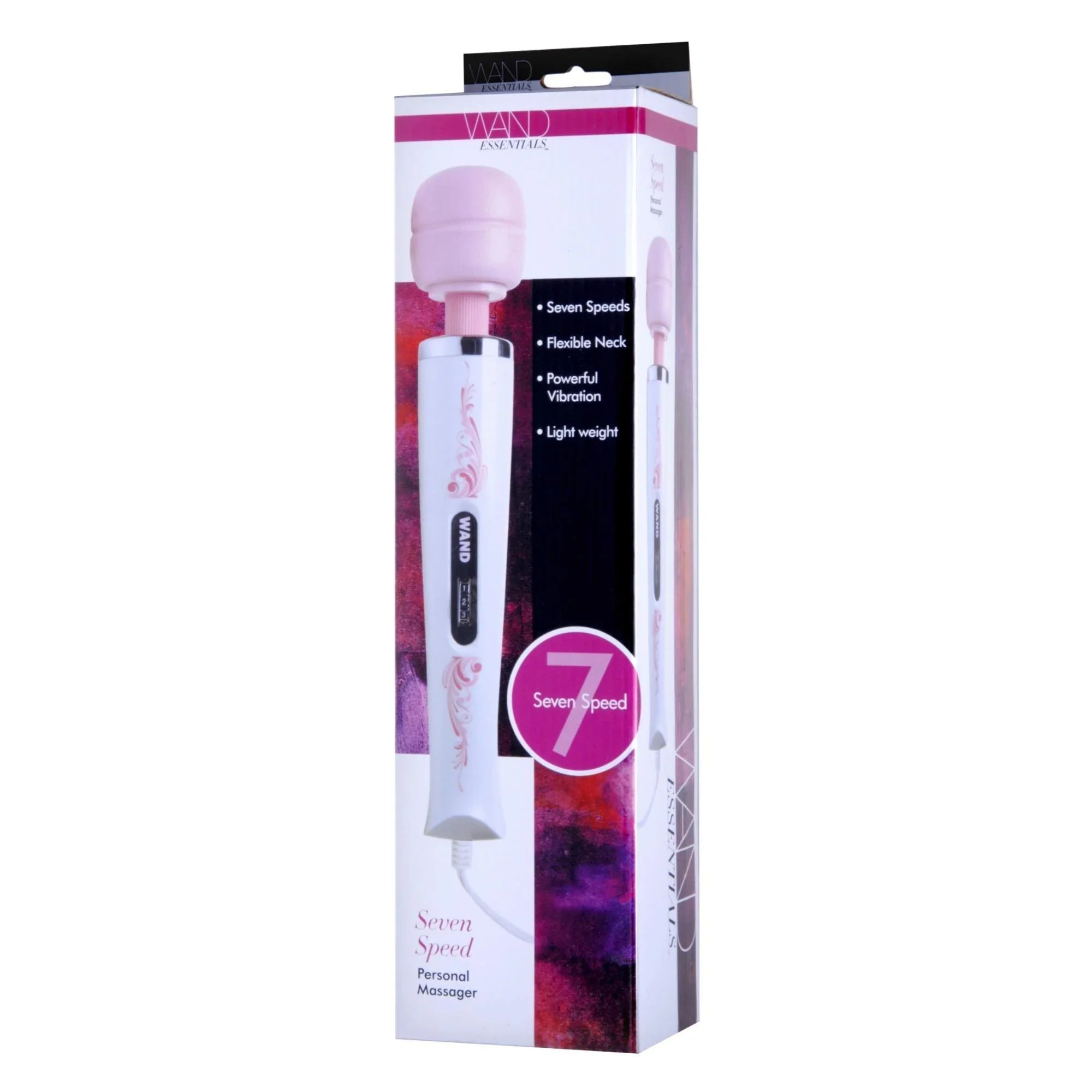 Wand Essentials 7 Speed Silicone Wand Massager - Buy At Luxury Toy X - Free 3-Day Shipping