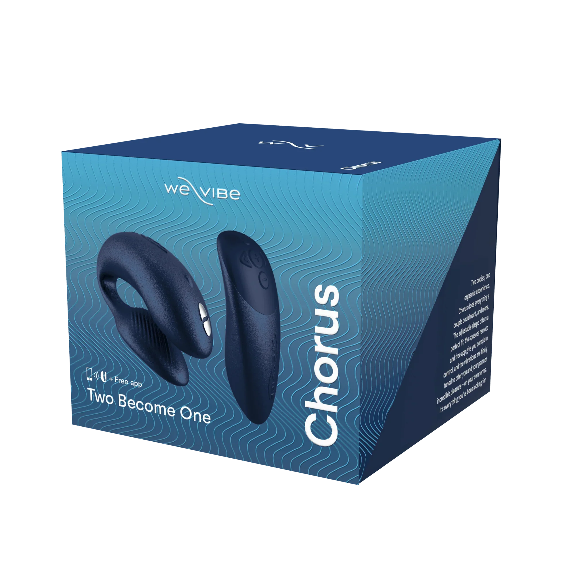 We-Vibe Chorus Rechargeable Couples Vibrator with Squeeze Control - Buy At Luxury Toy X - Free 3-Day Shipping