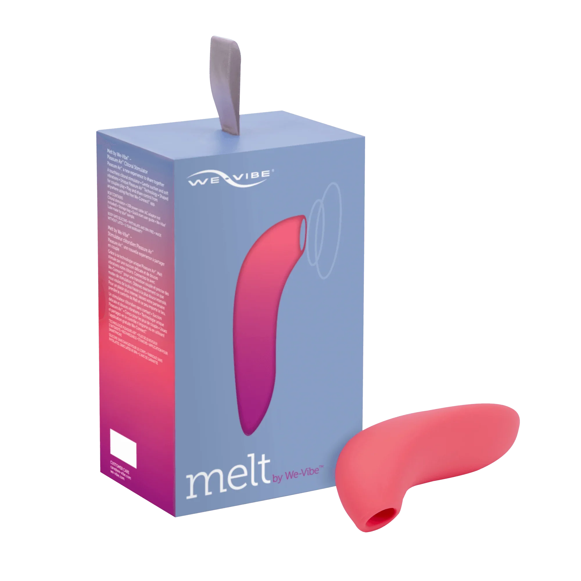 We-Vibe Melt Pleasure Air Rechargeable Silicone Clitoral Stimulator - Buy At Luxury Toy X - Free 3-Day Shipping