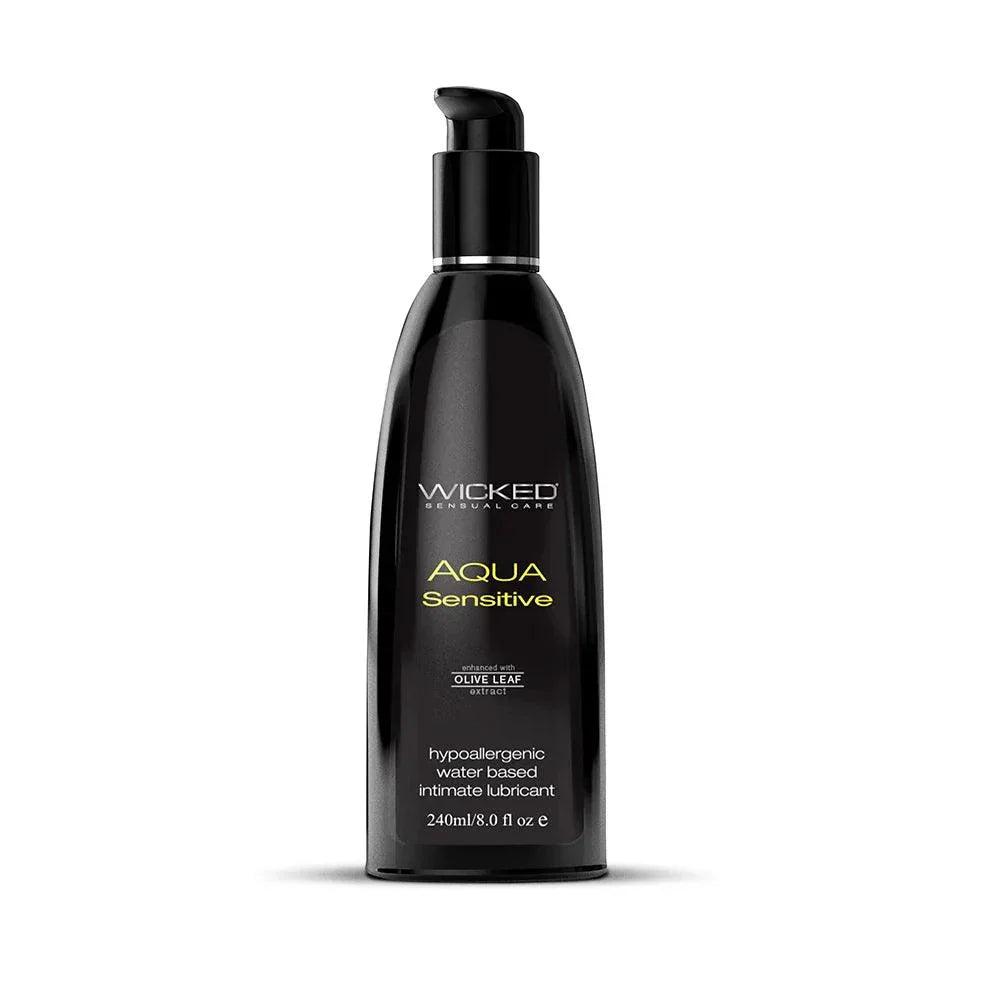 Wicked Aqua Water Based Sensitive Hypoallergenic Lubricant - Buy At Luxury Toy X - Free 3-Day Shipping