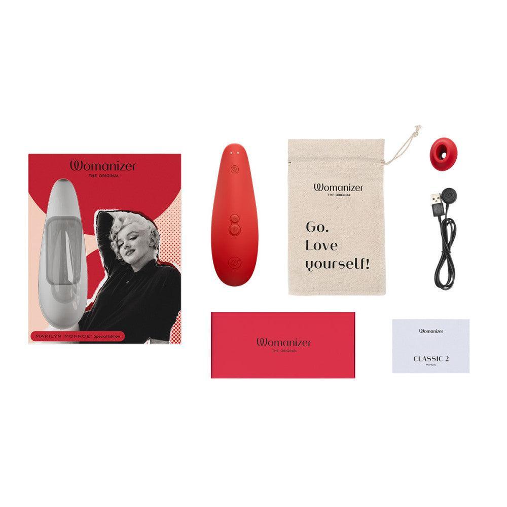 Womanizer Marilyn Monroe Special Edition Rechargeable Clitoral Stimulator - Buy At Luxury Toy X - Free 3-Day Shipping