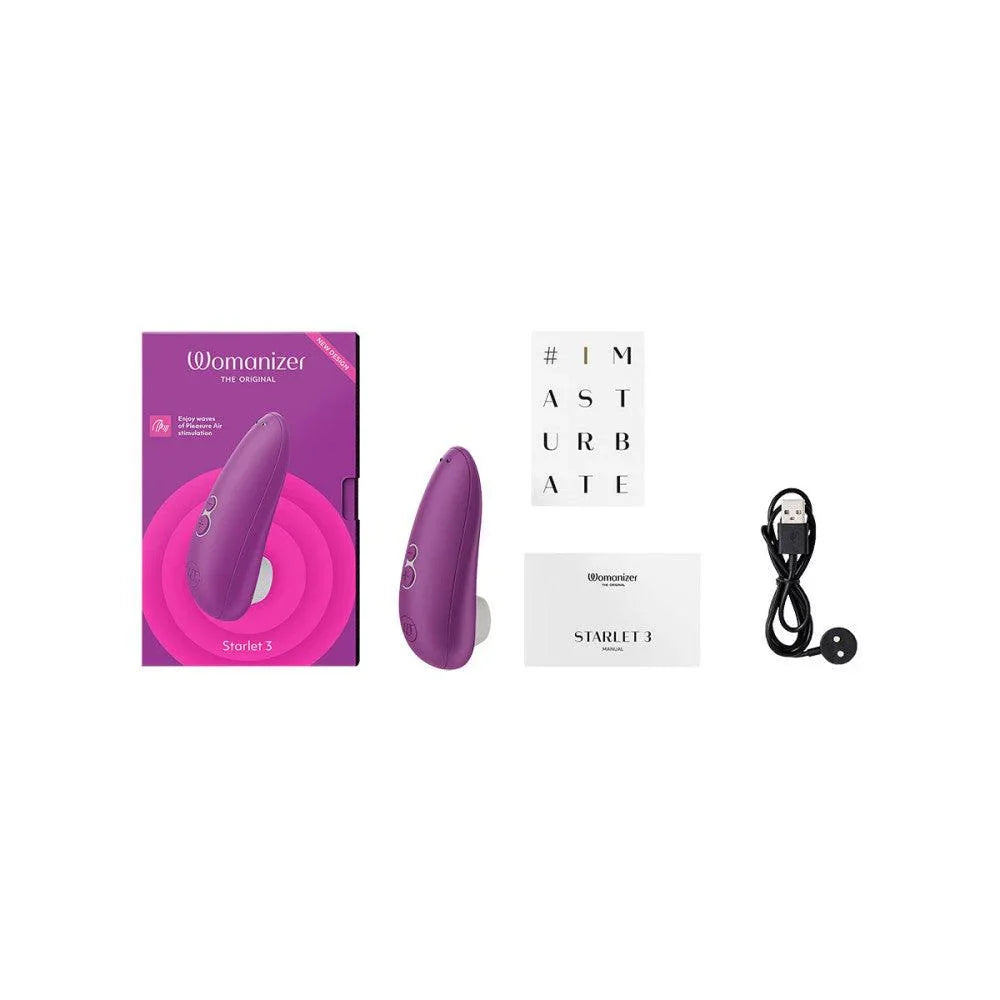 Womanizer Starlet 3 Rechargeable Silicone Clitoral Stimulator - Buy At Luxury Toy X - Free 3-Day Shipping