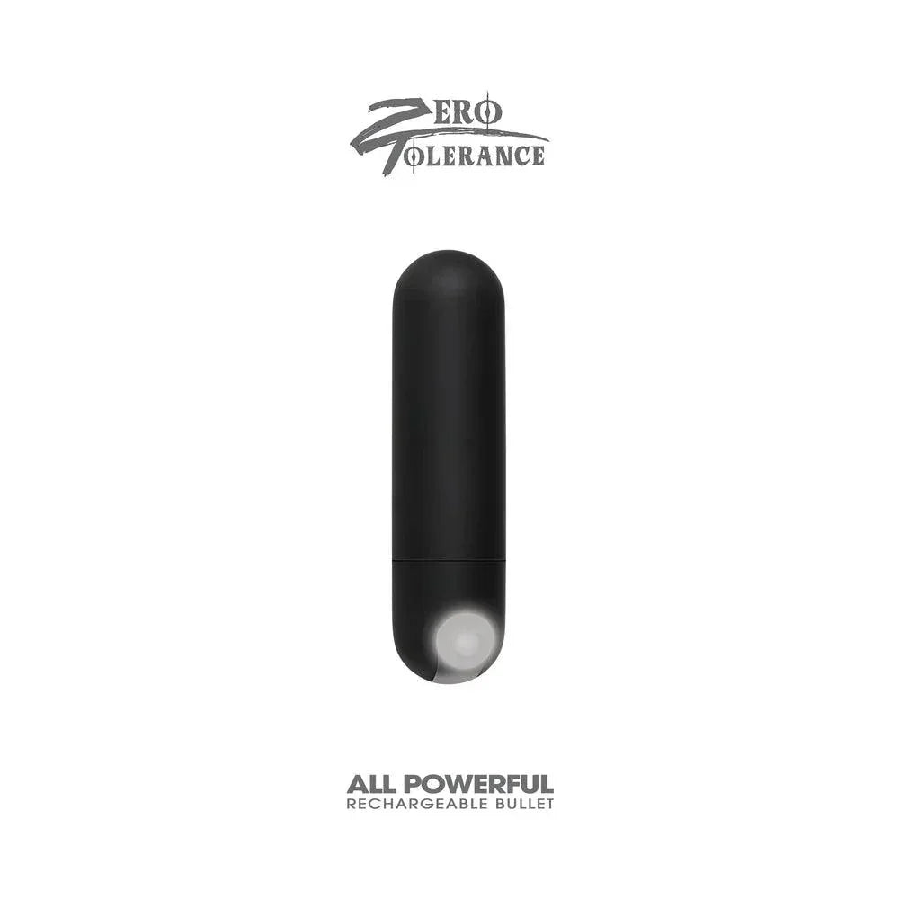 Zero Tolerance All Powerful Rechargeable Bullet Vibrator - Buy At Luxury Toy X - Free 3-Day Shipping