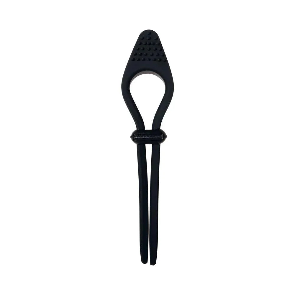Zero Tolerance Black Tie Affair Rechargeable Silicone Cock Tie Cockring - Buy At Luxury Toy X - Free 3-Day Shipping