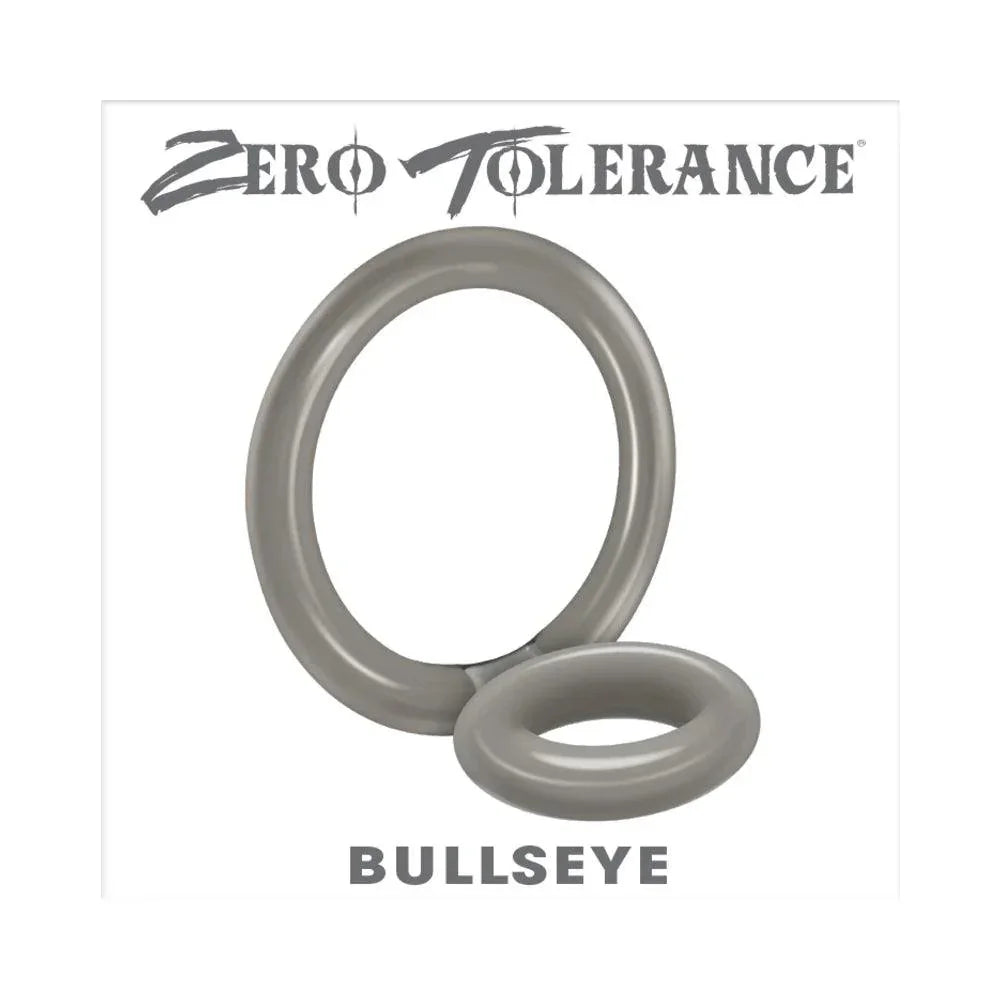 Zero Tolerance Bullseye Dual Ring Cockring Smoke - Buy At Luxury Toy X - Free 3-Day Shipping