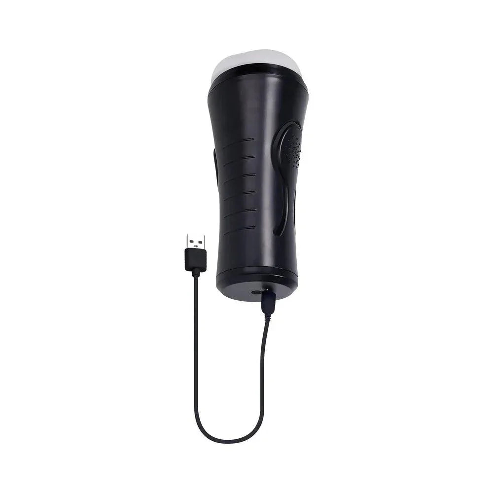 Zero Tolerance Hold Tight Rechargeable Vibrating Squeezeable Cannister Stroker - Buy At Luxury Toy X - Free 3-Day Shipping