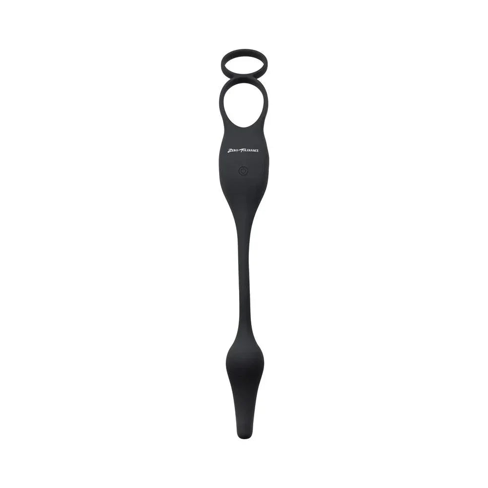 Zero Tolerance Plug & Tug Rechargeable Silicone Anal Plug and Cock Ring - Buy At Luxury Toy X - Free 3-Day Shipping