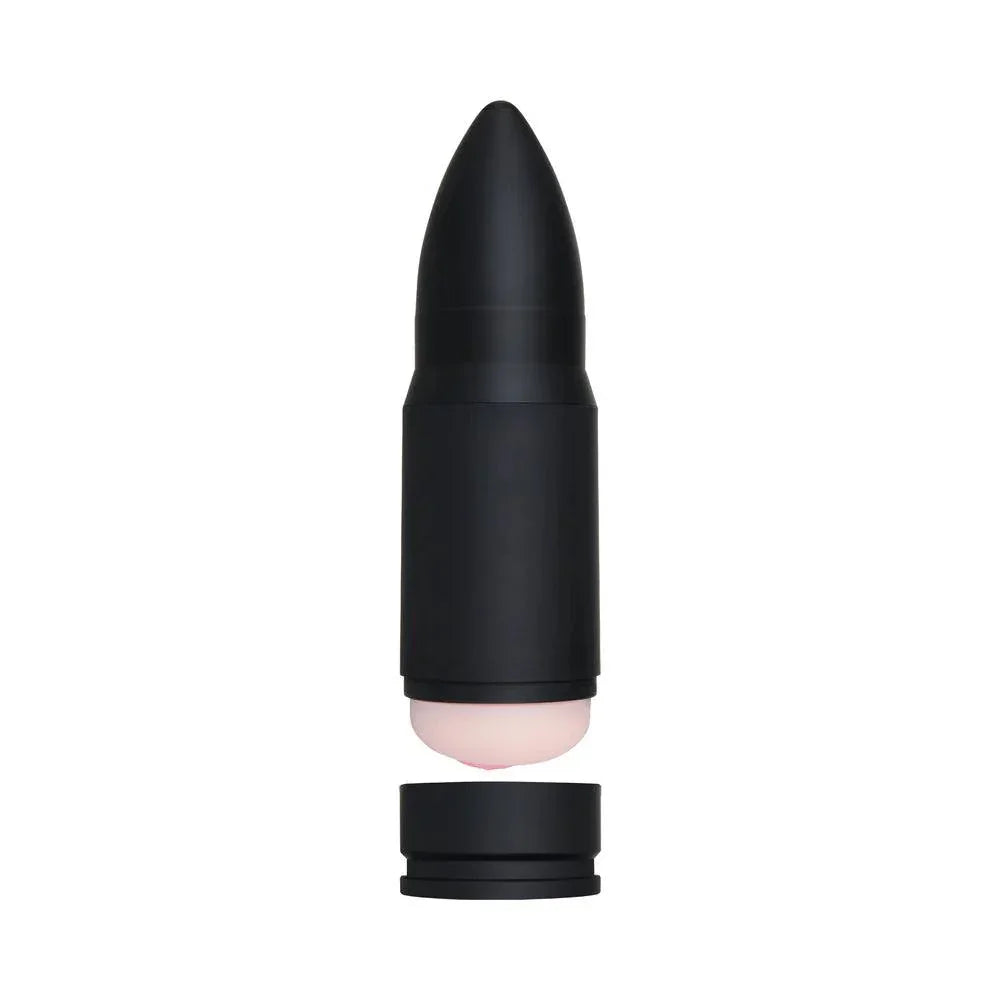 Zero Tolerance Shell Shock Rechargeable Bullet-Shaped Vibrating Vagina Stroker - Buy At Luxury Toy X - Free 3-Day Shipping