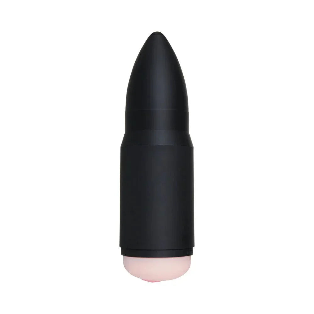 Zero Tolerance Shell Shock Rechargeable Bullet-Shaped Vibrating Vagina Stroker - Buy At Luxury Toy X - Free 3-Day Shipping