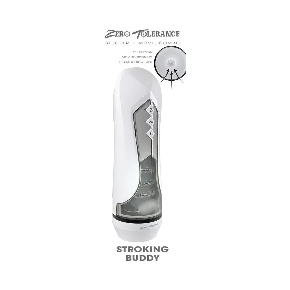 Zero Tolerance Stroking Buddy Rechargeable Vibrating Stroker - Buy At Luxury Toy X - Free 3-Day Shipping