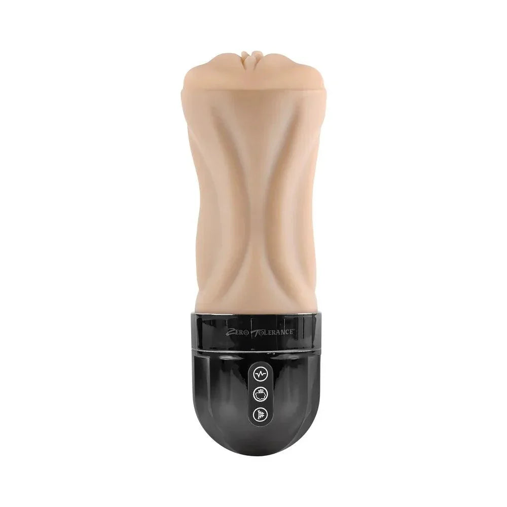 Zero Tolerance Tight Lipped Rechargeable Pussy Masturbator - Buy At Luxury Toy X - Free 3-Day Shipping
