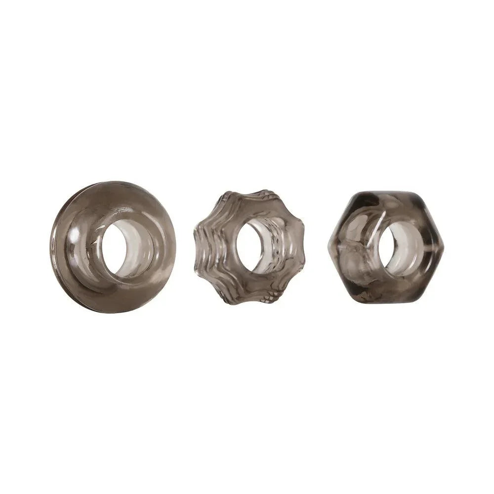 Zero Tolerance Triple Thick 3-Piece Cockring Set - Buy At Luxury Toy X - Free 3-Day Shipping