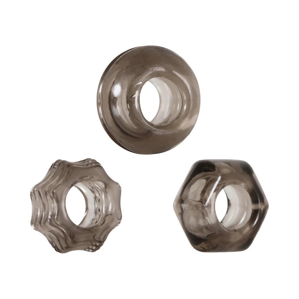 Zero Tolerance Triple Thick 3-Piece Cockring Set - Buy At Luxury Toy X - Free 3-Day Shipping