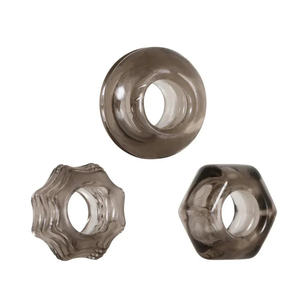Zero Tolerance Triple Thick 3-Piece Cockring Set - Buy At Luxury Toy X - Free 3-Day Shipping