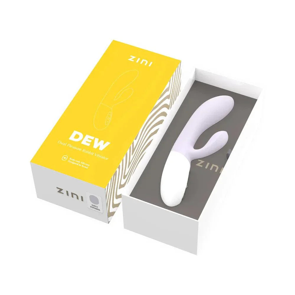 Zini Dew Purple Hydrangea Vibrator - Buy At Luxury Toy X - Free 3-Day Shipping